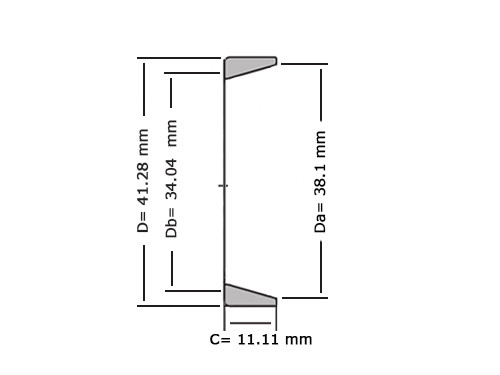 Timken Kegellager Buitenring 03162