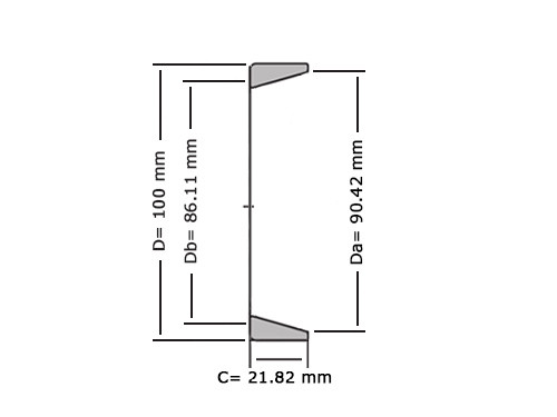 Timken Buitenring Kegellager 372