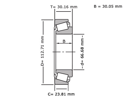 NTN Kegellager 4T-3984/3920 (66.68x112.71x30.16mm)