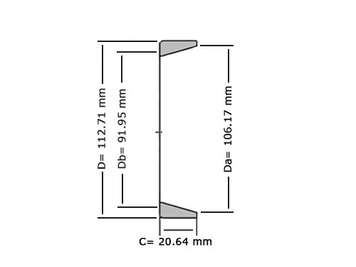 Timken Buitenring Kegellager 55443