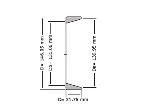 SKF Buitenring Kegellager 653