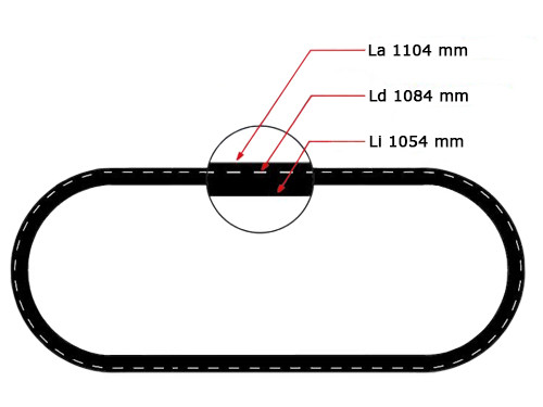 Optibelt V-Snaar A41.5