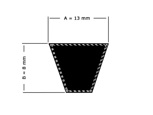Optibelt V-Snaar A41.5