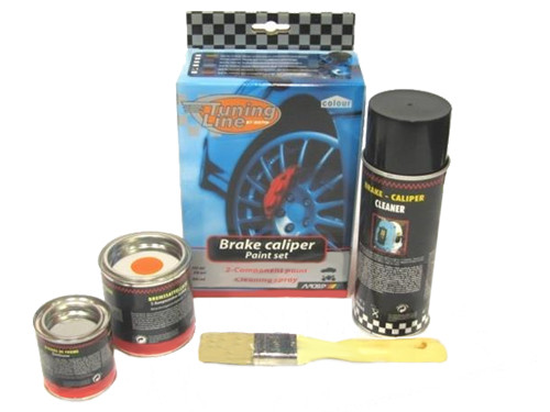 Motip Tuning Line Remklauw Spray Set 2-K Hot Orange
