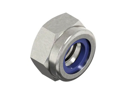 Zeskantborgmoer DIN 985 M20 RVS A2 (50 stuks)