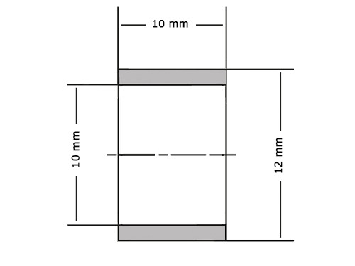 Permaglide Glijlager PAP1010 P10 10x12x10mm