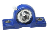  	 IBB Lagerblok Kunststof Behuizing Blauw Staand TP-UCP205 RVS (25mm) photo