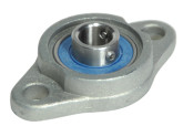 IBB Flenskogellager Ovaal KFL001 RVS (12mm) photo