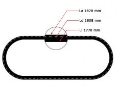 Optibelt V-Snaar  AX70 photo