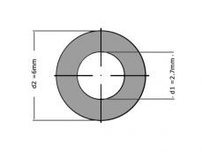 Sluitring DIN 125A M2.5 Verzinkt (1000 stuks) photo