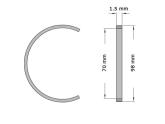 FAG Borgring MB14 (70x98x1.5mm) photo
