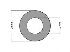 Pakking DIN2690 DN6 PN6 10x28mm 1.25mm photo