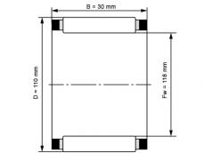 INA Naaldlager K110-118-30 (110x118x30mm) photo