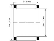 INA Naaldlager K125-133-35 (125x133x35mm) photo