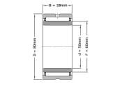 IBB Naaldlager Met Binnenring NKIS50 (50x80x28mm) photo