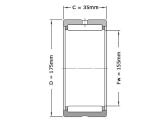 NTN Naaldlager Zonder Binnenring RNA4828 (155x175x35mm) photo
