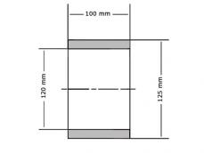 SKF Glijlager PCM120125100 M 120x125x100mm photo