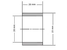 SKF Glijlager PCM202330 E 20x23x30mm photo