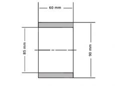 SKF Glijlager PCM859060 M (85x90x60mm) photo